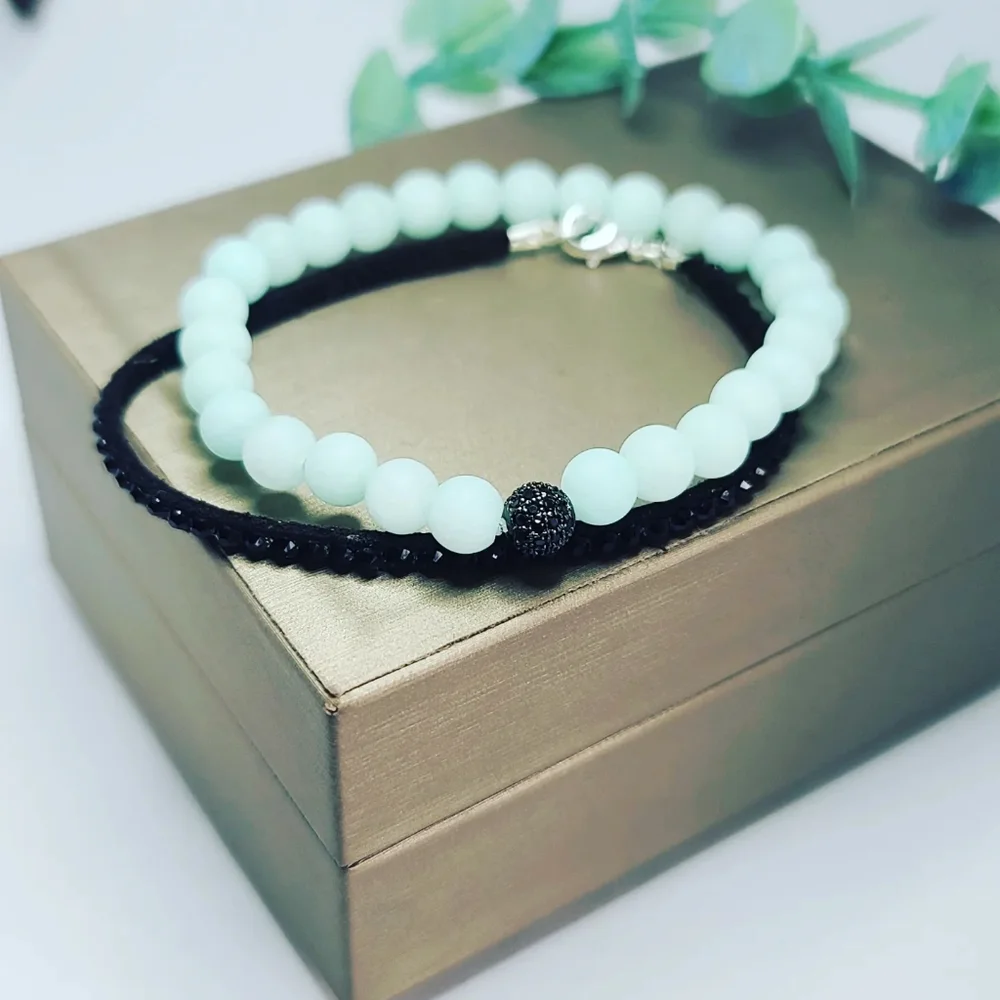 Amazonite bracelet - Picture 3 of 5